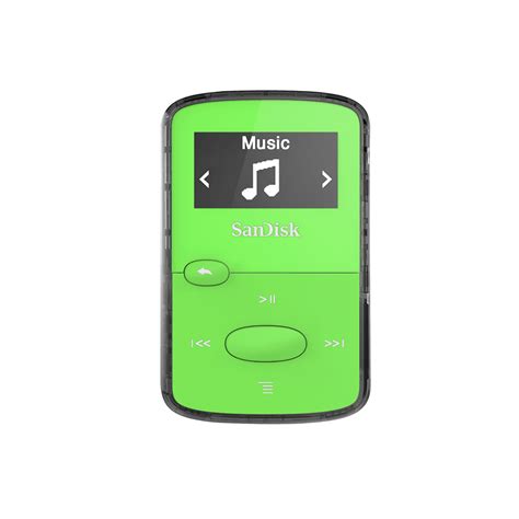 sd card mp3 players|8GB Jade Green SanDisk Clip Jam MP3 Player.